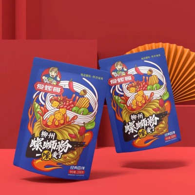 爱螺哥螺蛳粉礼盒装336g*6包广西正宗柳州螺狮粉螺丝粉米粉批发图2