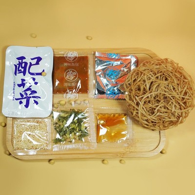 芝麻叶豆面条河南美食冲泡速食非油炸宵夜方便面批发代发图5