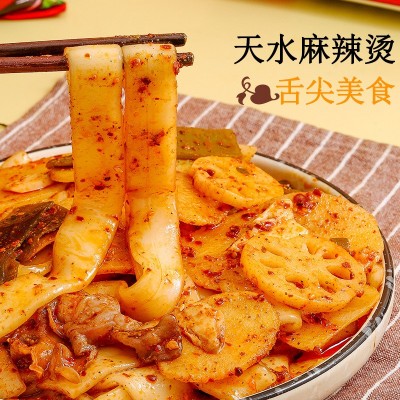 炫卡甘肃天水麻辣拌380克袋装速食夜宵麻辣烫定西宽粉麻辣拌批发图3