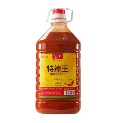 5公斤辣椒酱商用装大桶潮熙特辣王餐饮包装牛肉火锅厂家直销批发图5