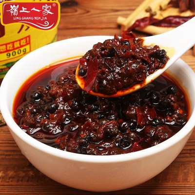 湖北岭上人家木姜子酸菜烧鱼调味料鱼火锅底料900g*1件批发图4