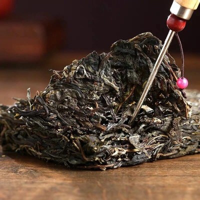 云南普洱茶生茶砖古树茶 250克砖茶临沧冰岛普洱茶里外一口料代发图3