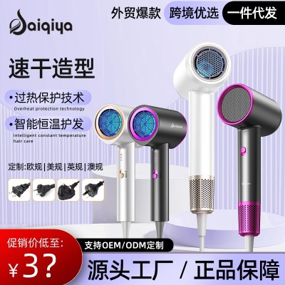 赛琦雅跨境网红吹风机家用宿舍蓝光离子发廊酒店电吹风筒厂家批发图2
