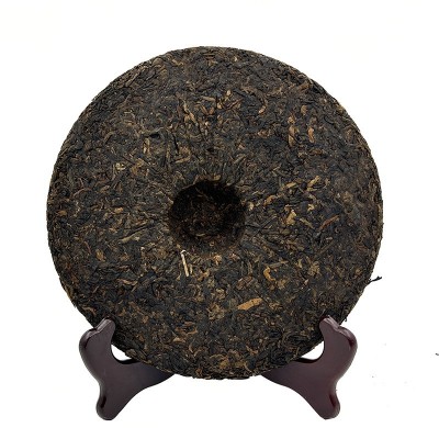 永发茶厂 永德 357g 金芽贡饼 熟茶 云南七子饼普洱茶 茶叶图3