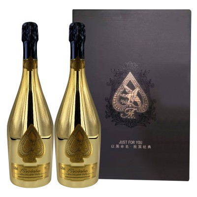 红酒厂家现货起泡酒礼盒代发女士红酒金瓶气泡酒低度甜红葡萄酒图3