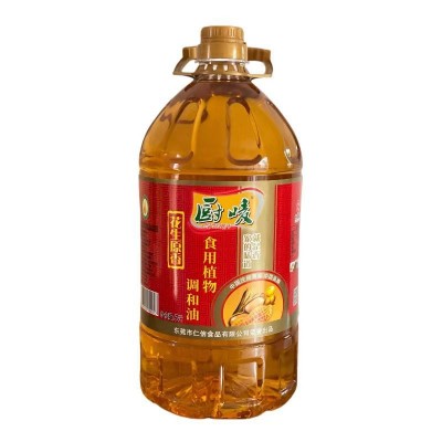 厂家直销厨唛花生原香调和油5L家庭商用炒菜整箱批发食用油图5