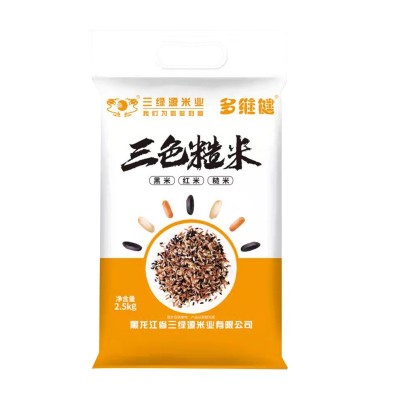 三色糙米粗粮现货五谷杂粮饭 杂粮米饭健身饱腹五斤装1斤装图4