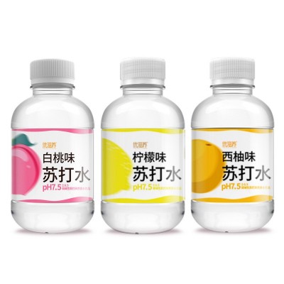 【新鲜日期】弱碱性苏打水无蔗糖无汽白桃柠檬西柚味饮料整箱批发         1箱图5