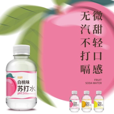 【新鲜日期】弱碱性苏打水无蔗糖无汽白桃柠檬西柚味饮料整箱批发         1箱图2