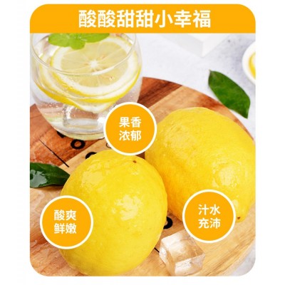 安岳黄柠檬3级果，奶茶店专用，产地直销，带箱称重，坏果包赔图2