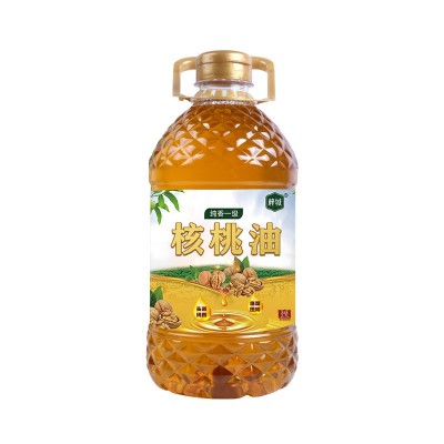 厂家批发纯核桃油2.7L大桶装低温冷榨食用油家用商用核桃油代发图5