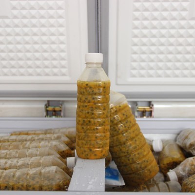 广西特产新鲜百香果鸡蛋果西番莲百香果酱果肉果汁原浆 4斤包邮图4