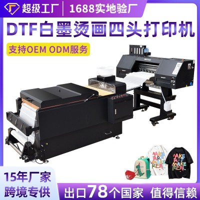 厂家DTF烫画打印机套装服装T恤帆布袋印花图案定制Logo数码抖粉机图2